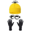 Picture of Minion 5pc Accessory Set Beanie Goggles Gloves Costume