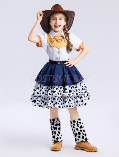 Picture of Cowgirl Texan Rodeo Western Girls Fancy Dress Costume