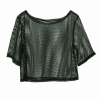 Picture of Women’s Neon Punk Rock Fishnet Mesh 1980s Top