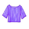 Picture of Women’s Neon Punk Rock Fishnet Mesh 1980s Top