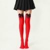 Picture of Women’s Over Knee Stockings with Cute Bow Detail
