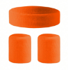 Picture of 1970s 80s Neon Sports Sweatband Set Headband and Wristbands
