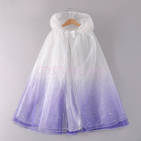 Picture of Girls Princess Mesh Cape Fairytale Costume-virtual