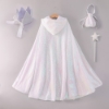 Picture of Girls Princess Mesh Cape Costume with Matching 3-piece Accessory Sets
