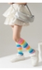 Picture of Kids Rainbow-Striped Knee-High Socks