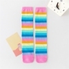 Picture of Kids Rainbow-Striped Knee-High Socks