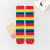 Picture of Kids Rainbow-Striped Knee-High Socks