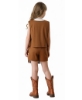 Picture of Girls Cowgirl Fringe Vest & Shorts Costume Set Halloween Book Week