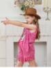 Picture of Girls Cowgirl Fringe Vest & Shorts Costume Set Halloween Book Week