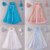 Picture of Girls Princess Mesh Cape Costume with Matching 3-piece Accessory Sets