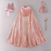 Picture of Girls Princess Mesh Cape Costume with Options of Matching 3-piece Accessory Sets