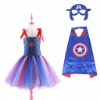 Picture of Girls Captain America Tutu Dress for Book Week