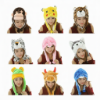 Picture of Plush Animal Hat Long Short Winter Headwear