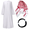 Picture of Mens Arab Sheikh Costume 3pc Fancy Dress Set