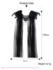 Picture of Gothic Halloween Cape Feather Lace