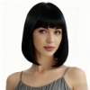 Picture of Synthetic Bob Wig With Bangs Multiple Colors