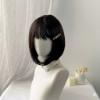 Picture of Synthetic Bob Wig With Bangs Multiple Colors