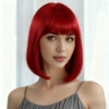 Picture of Synthetic Bob Wig With Bangs Multiple Colors