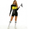 Picture of Ladies Racer Short Sleeve Jumpsuit Costume