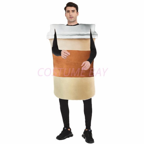 Picture of Coffee Bodysuit Funny Adult Beverage Costume