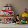 Picture of Three Layer Colorful Birthday Cake Balloon 