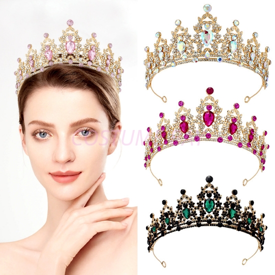 Picture of Princess Crown Crystal Rhinestone Tiara