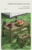 Picture of Foldable Camping Table Rectangle and Square