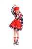 Picture of Girls Clown Dress Mime Costume Set