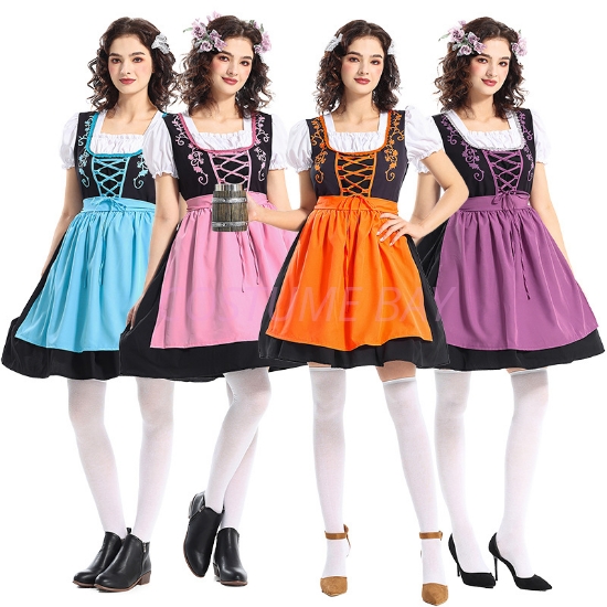 Picture of Oktoberfest Beer Maid Dirndl Dress Costume