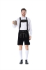 Picture of Mens Black Oktoberfest Lederhosen Traditional Outfit