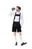 Picture of Mens Black Oktoberfest Lederhosen Traditional Outfit