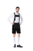 Picture of Mens Black Oktoberfest Lederhosen Traditional Outfit
