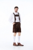 Picture of Mens Brown Oktoberfest Lederhosen Traditional Outfit