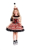 Picture of Girls Clown Costume Circus Dress Up
