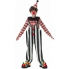 Picture of Kids Clown Costume Striped Jumpsuit Top Set