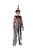 Picture of Kids Clown Costume Striped Jumpsuit Top Set