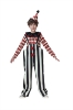 Picture of Kids Clown Costume Striped Jumpsuit Top Set