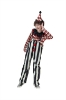 Picture of Kids Clown Costume Striped Jumpsuit Top Set