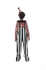 Picture of Kids Clown Costume Striped Jumpsuit Top Set