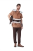Picture of Mens Viking Costume Brown Cosplay Outfit