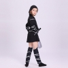 Picture of Girls Ninja Costume Black Stealth Outfit
