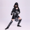 Picture of Girls Ninja Costume Black Stealth Outfit