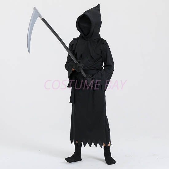 Picture of Kids Horror Costume Grim Reaper Robe