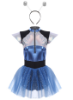 Picture of Womens AI Robot Costume Blue Alien Tutu Outfits