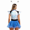 Picture of Womens AI Robot Costume Blue Alien Tutu Outfits