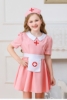 Picture of Girls Pink Nurse Costume Dress Up