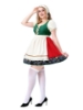 Picture of Oktoberfest Bavarian Festival Maid Dirndl Dress Plus