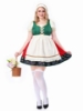 Picture of Oktoberfest Bavarian Festival Maid Dirndl Dress Plus