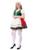 Picture of Oktoberfest Bavarian Festival Maid Dirndl Dress Plus