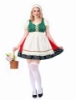 Picture of Oktoberfest Bavarian Festival Maid Dirndl Dress Plus